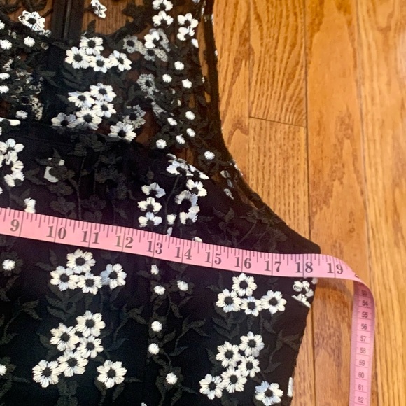 Betsey Johnson, sleeveless, black and white dress - Picture 11 of 16